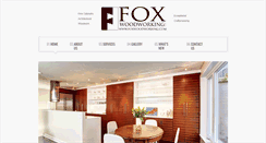 Desktop Screenshot of foxwoodworking.com